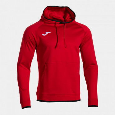JOMA COMBI PREMIUM MIKINA S KAPUCÍ UNISEX - Červená, Černá č.1