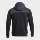 JOMA CAMPUS STREET MIKINA S KAPUCÍ UNISEX - Černá, Šedá č.2