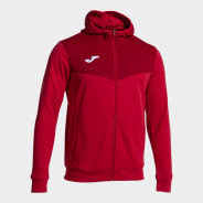 JOMA CAMPUS STREET MIKINA S KAPUCÍ UNISEX - Červená