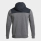 JOMA CAMPUS STREET MIKINA S KAPUCÍ UNISEX - Šedá, Černá č.2