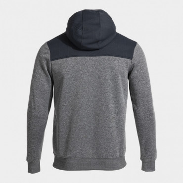 JOMA CAMPUS STREET MIKINA S KAPUCÍ UNISEX - Šedá, Černá č.2