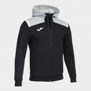 JOMA TOLEDO MIKINA S KAPUCÍ UNISEX - Černá, Šedá