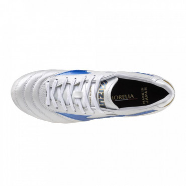 MIZUNO MORELIA II JAPAN FG KOPAČKY PÁNSKÉ - Bílá, Modrá č.4