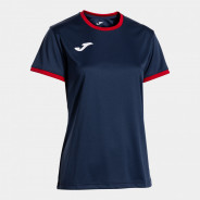 JOMA COMBI PREMIUM DRES KRÁTKÝ RUKÁV DÁMSKÝ - Tmavě modrá, Červená