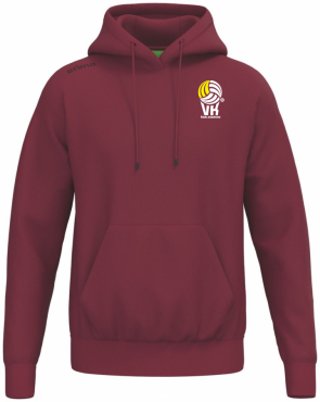 ERIMA MIKINA VK KARLOVARSKO BASIC UNISEX - Bordová č.1