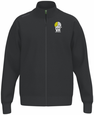 ERIMA MIKINA NA ZIP VK KARLOVARSKO - Černá č.1