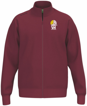 ERIMA MIKINA NA ZIP VK KARLOVARSKO - Bordová č.1