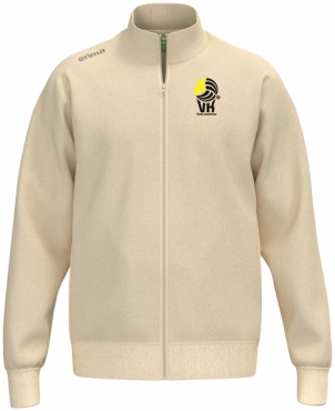 ERIMA MIKINA NA ZIP VK KARLOVARSKO - Krémová č.1