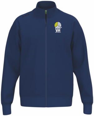 ERIMA MIKINA NA ZIP VK KARLOVARSKO - Tmavě modrá č.1