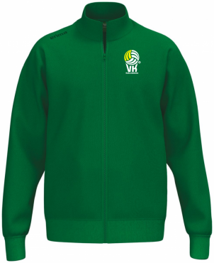 ERIMA MIKINA NA ZIP VK KARLOVARSKO - Zelená č.1