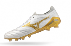 MIZUNO MORELIA NEO IV BETA ELITE KOPAČKY PÁNSKÉ - Bílá, Zlatá