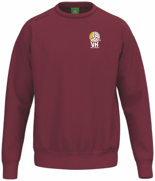 ERIMA MIKINA PŘES HLAVU 150 VK KARLOVARSKO UNISEX - Bordová č.1