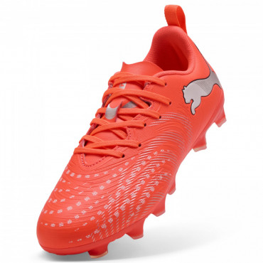 PUMA FUTURE 9 PLAY FG/AG JR KOPAČKY DĚTSKÉ - Červená č.3