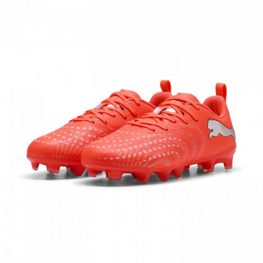 PUMA FUTURE 9 PLAY FG/AG JR KOPAČKY DĚTSKÉ - Červená č.6